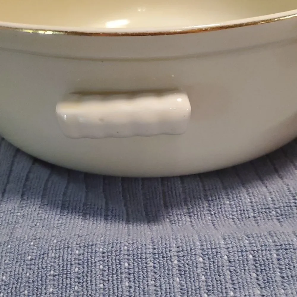 2 Qt Radiance Covered Casserole Autumn Leaf by HALL Superior - Mary Dunbar